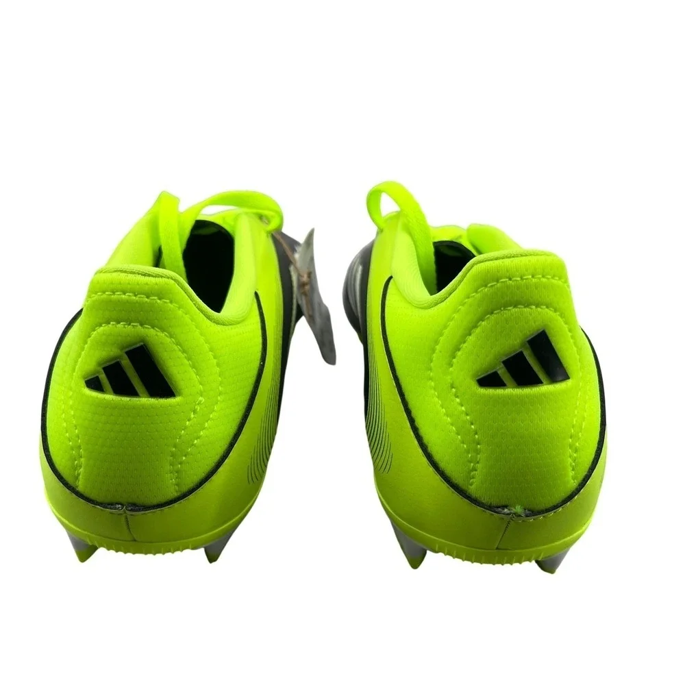 Adidas Copa Pure III Club Soccer FG/MG Cleats Black‎ Solar Yellow IE7495 10.5